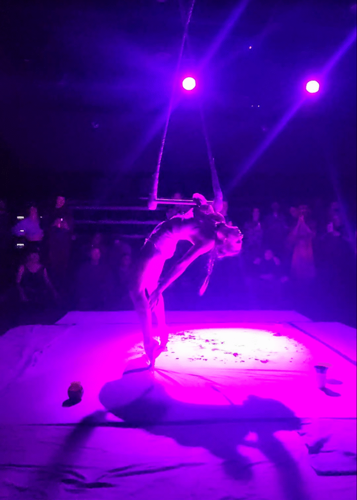 Trapeze, The Body Becomes the Brush